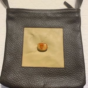 KAZURI Crossbody Leather Purse